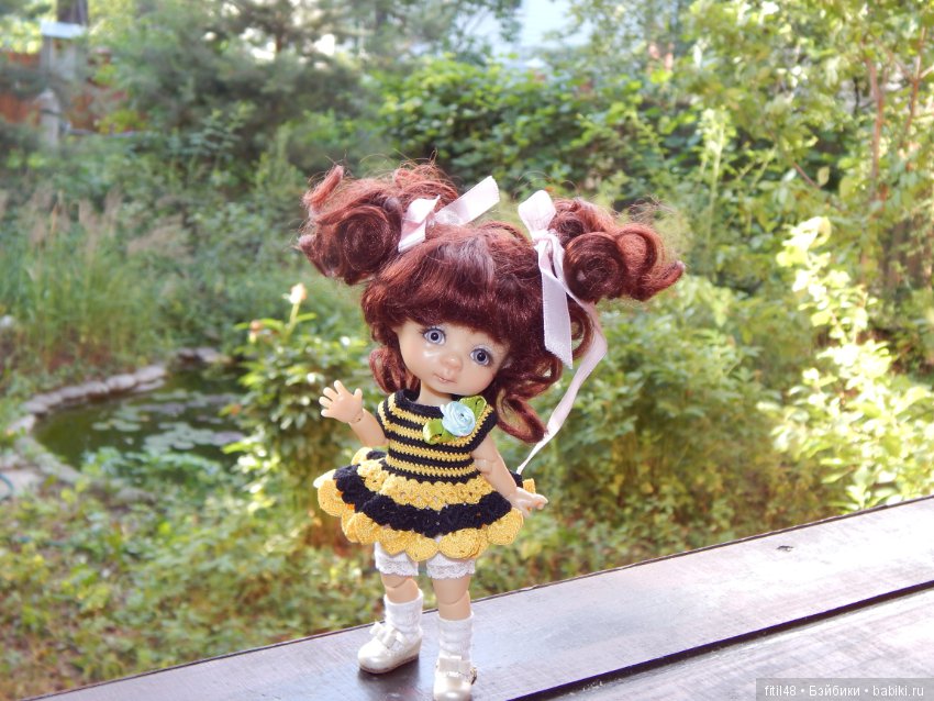 Маленькая пчелка — Куклы Nikki Britt (Никки Бритт): авторские BJD (БЖД) (фото 9)
