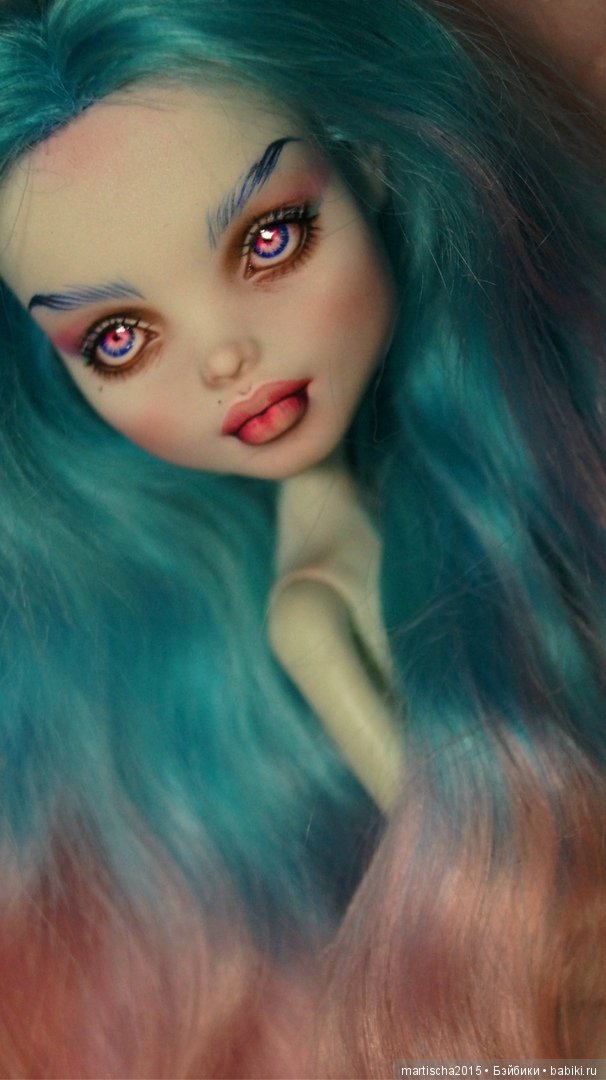 Работы июнь 2 — ООАК Monster High и Ever After High: репейнт