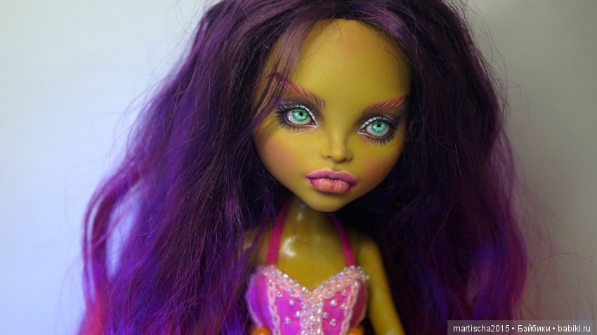 Работы июнь 2 — ООАК Monster High и Ever After High: репейнт (фото 4)