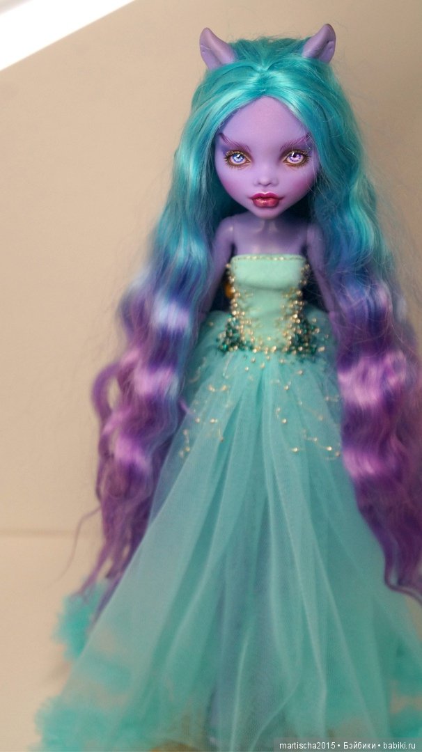 Работы июнь 2 — ООАК Monster High и Ever After High: репейнт (фото 10)