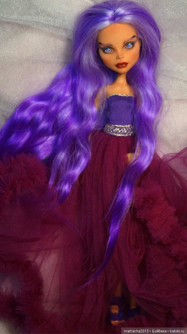 Работы июнь 2 — ООАК Monster High и Ever After High: репейнт (фото 2)