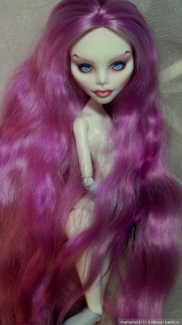 Работы июнь 2 — ООАК Monster High и Ever After High: репейнт (фото 8)
