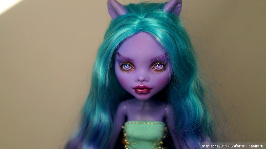 Работы июнь 2 — ООАК Monster High и Ever After High: репейнт (фото 9)