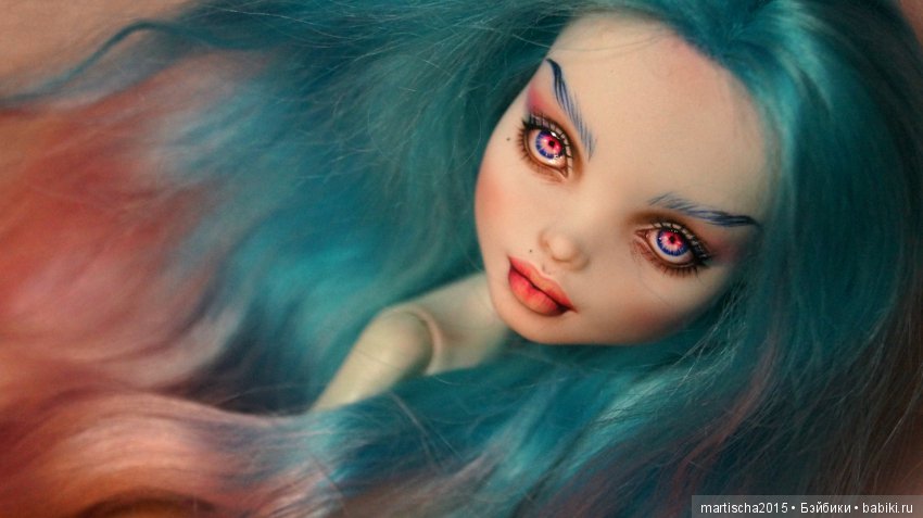 Работы июнь 2 — ООАК Monster High и Ever After High: репейнт