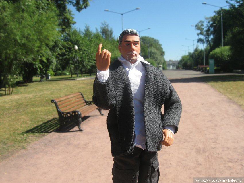 Валерий Шотаевич Меладзе в парке Горького