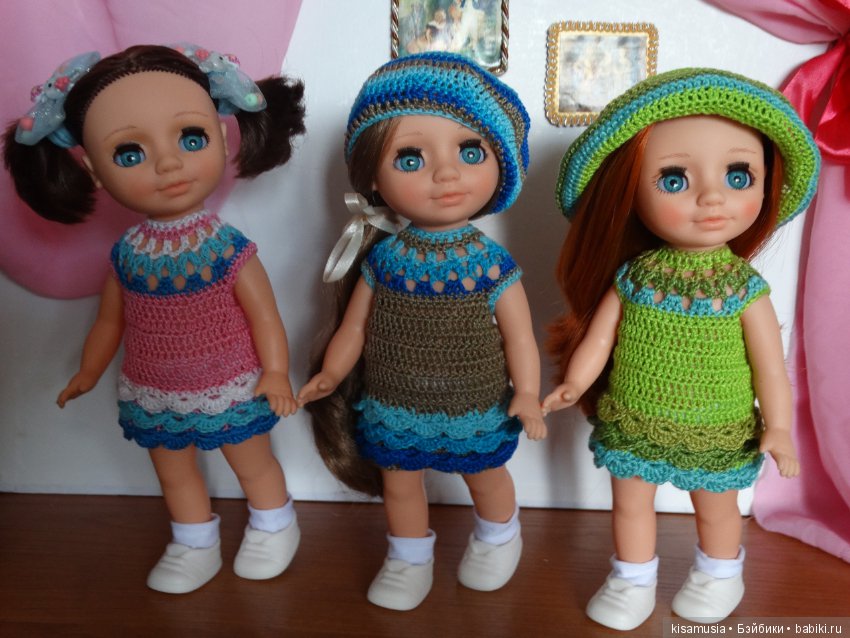 Асеньки в новых платьях — Российские куклы Весна