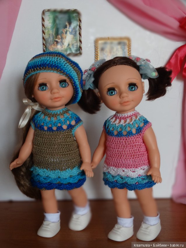 Асеньки в новых платьях — Российские куклы Весна