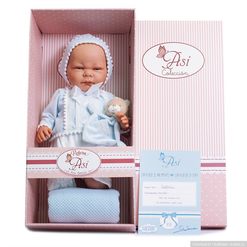 Куклы-младенцы из коллекции 2019 ASI. Лимитированный выпуск