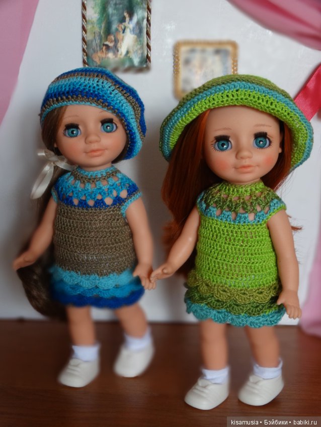 Асеньки в новых платьях — Российские куклы Весна (фото 2)