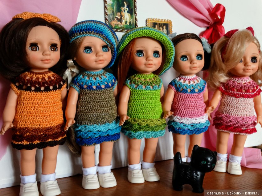 Асеньки в новых платьях — Российские куклы Весна