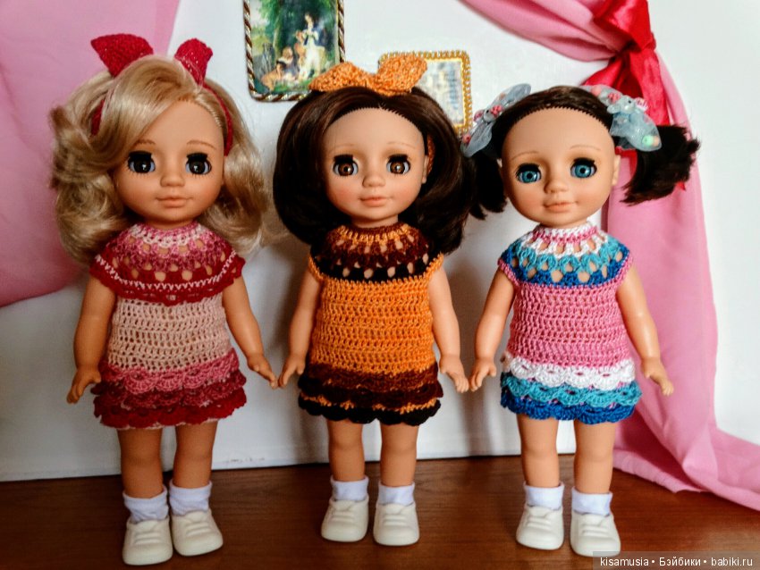 Асеньки в новых платьях — Российские куклы Весна