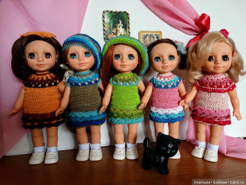 Асеньки в новых платьях — Российские куклы Весна