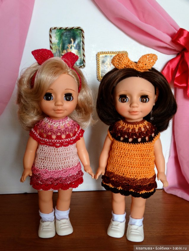 Асеньки в новых платьях — Российские куклы Весна