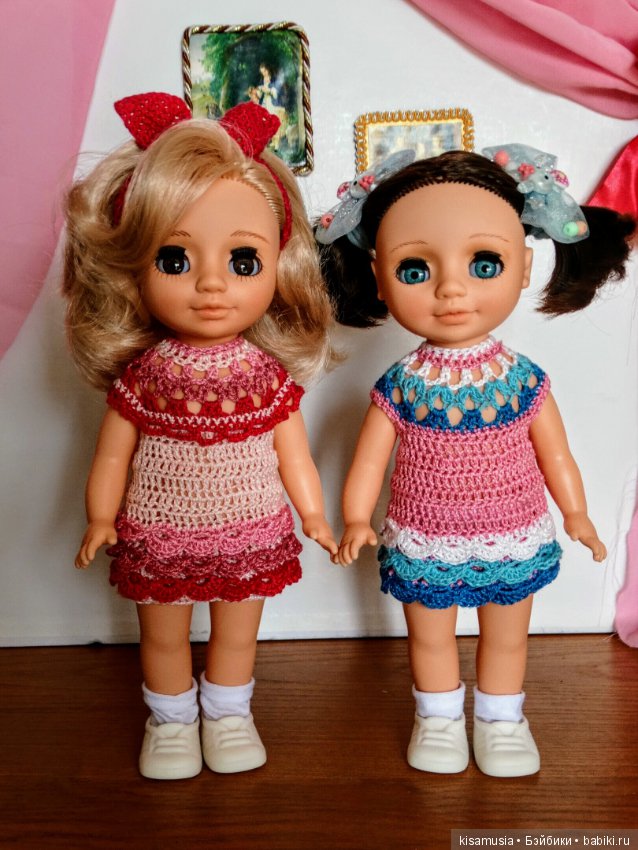 Асеньки в новых платьях — Российские куклы Весна
