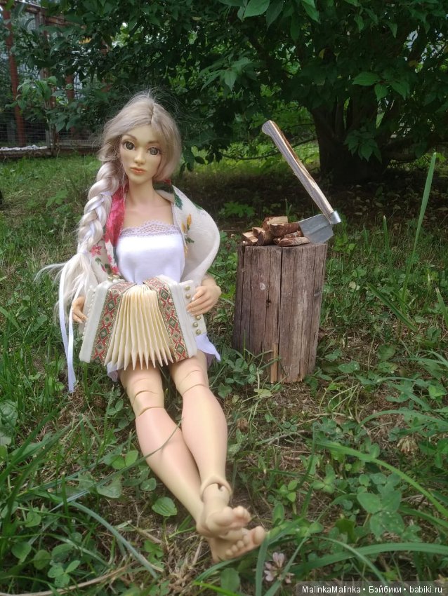 От чего так в России берёзы шумят... Мисс Бэйбики 2019. Презентация. Эля