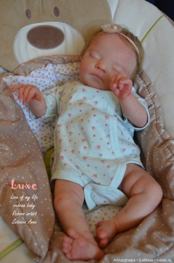 Маленькое спящее чудо — Куклы Реборн (Reborn): работы мастеров (фото 4)