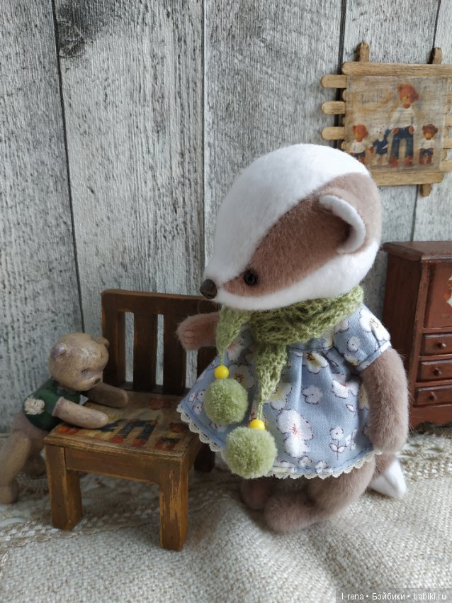 Крошка Мия — Авторские мишки Тедди и друзья: фото (фото 4)