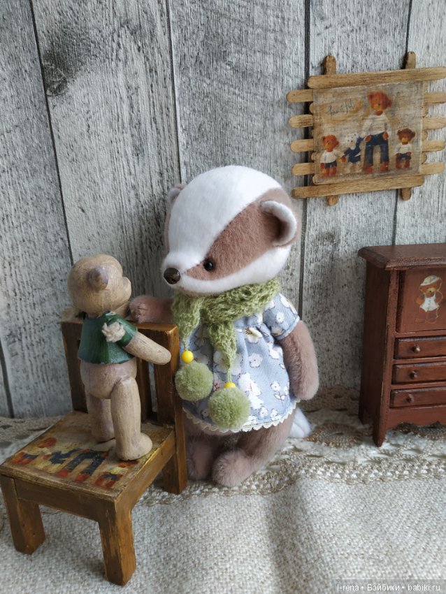 Крошка Мия — Авторские мишки Тедди и друзья: фото (фото 5)