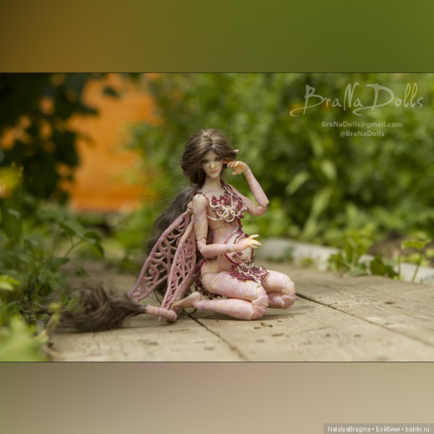 Беременная радость — Авторские шарнирные куклы своими руками: лепка (фото 4)