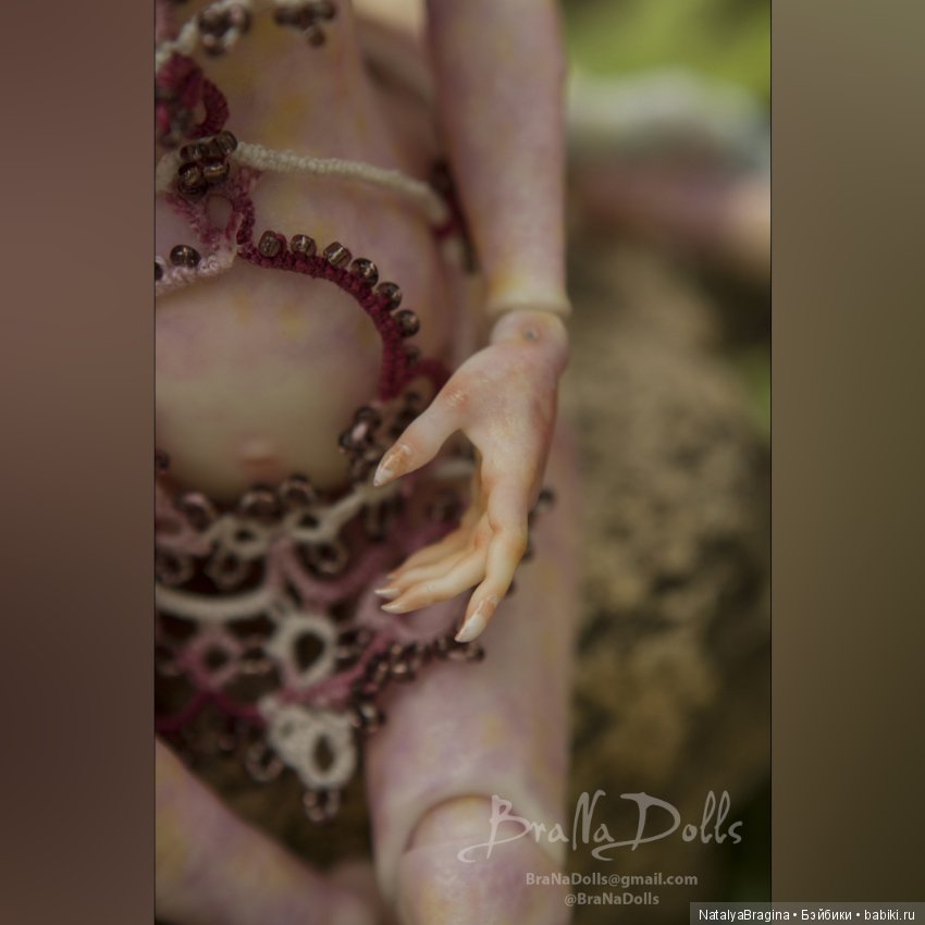 Беременная радость — Авторские шарнирные куклы своими руками: лепка (фото 6)