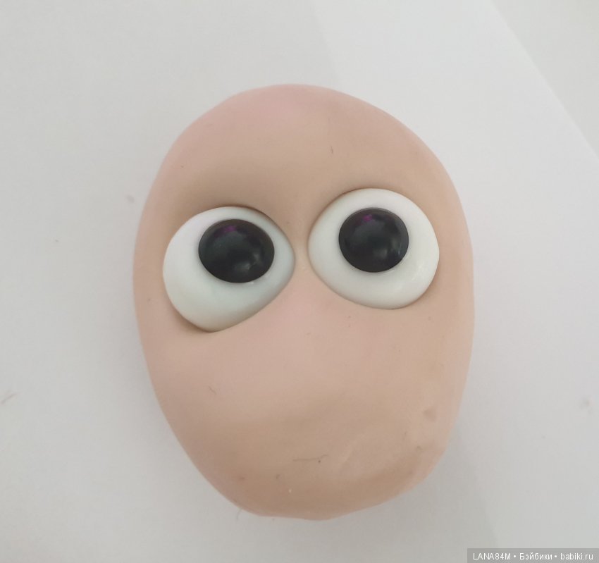 "Проба пера"-моя ob11 — Лепка авторских кукол: полимерная глина