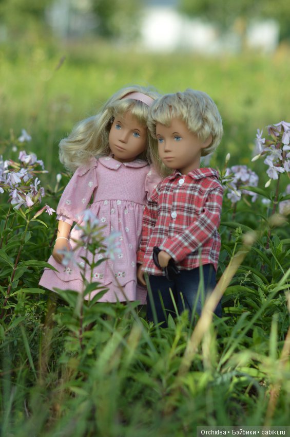 Прогулка с Сашей и Грегором. Sasha dolls
