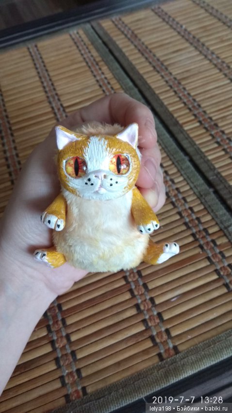 Кому котЭ — Авторские игрушки из разных материалов: синельная проволока (фото 6)