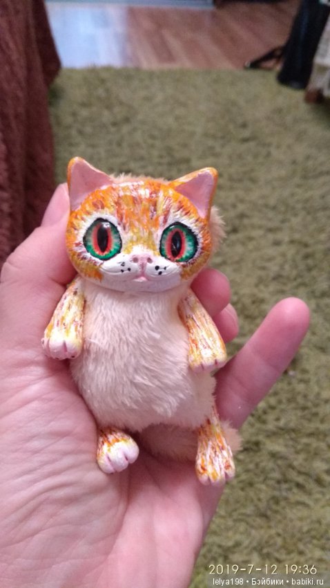 Кому котЭ — Авторские игрушки из разных материалов: синельная проволока (фото 4)