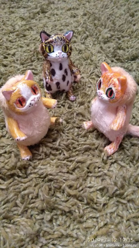 Кому котЭ — Авторские игрушки из разных материалов: синельная проволока (фото 2)