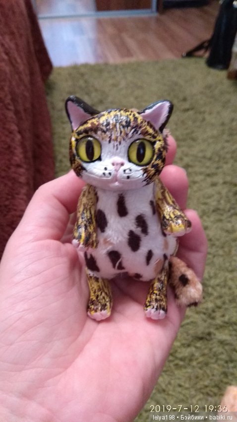Кому котЭ — Авторские игрушки из разных материалов: синельная проволока (фото 5)