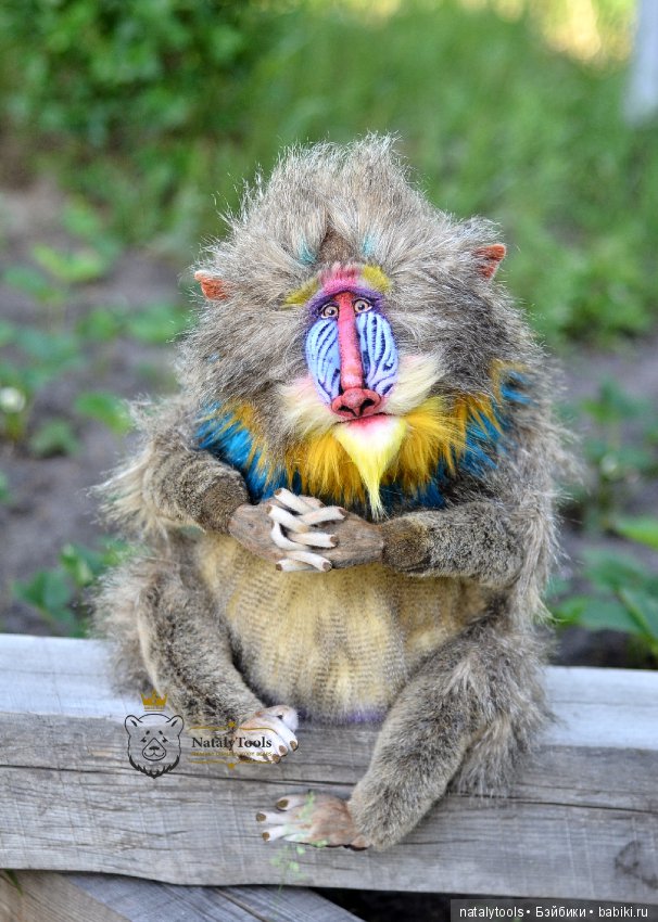 Мандрилы. Знаете таких — Авторские мишки Тедди и друзья: фото (фото 8)