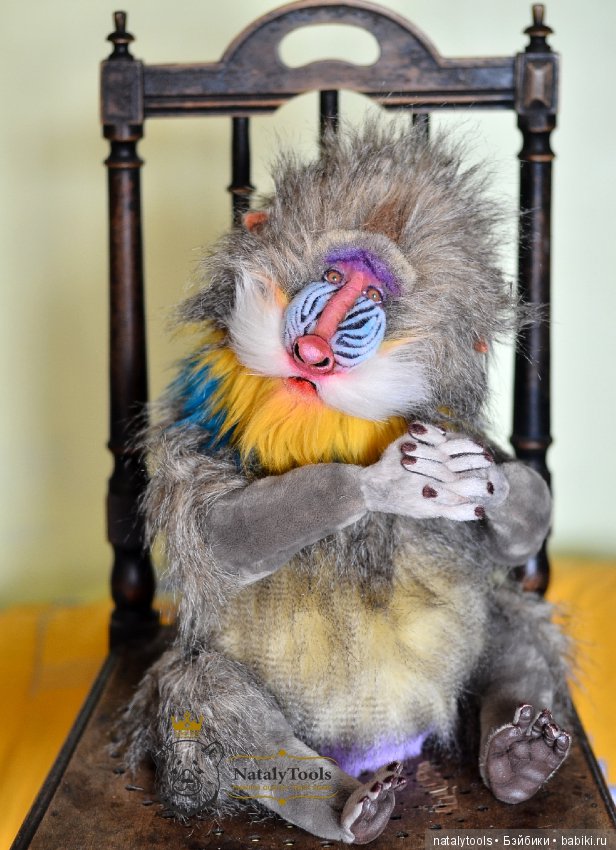 Мандрилы. Знаете таких — Авторские мишки Тедди и друзья: фото (фото 5)