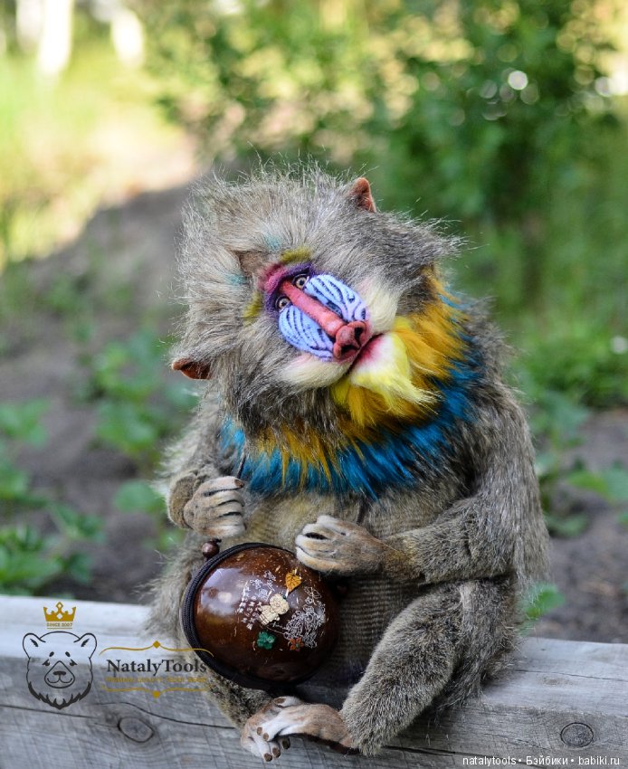 Мандрилы. Знаете таких — Авторские мишки Тедди и друзья: фото