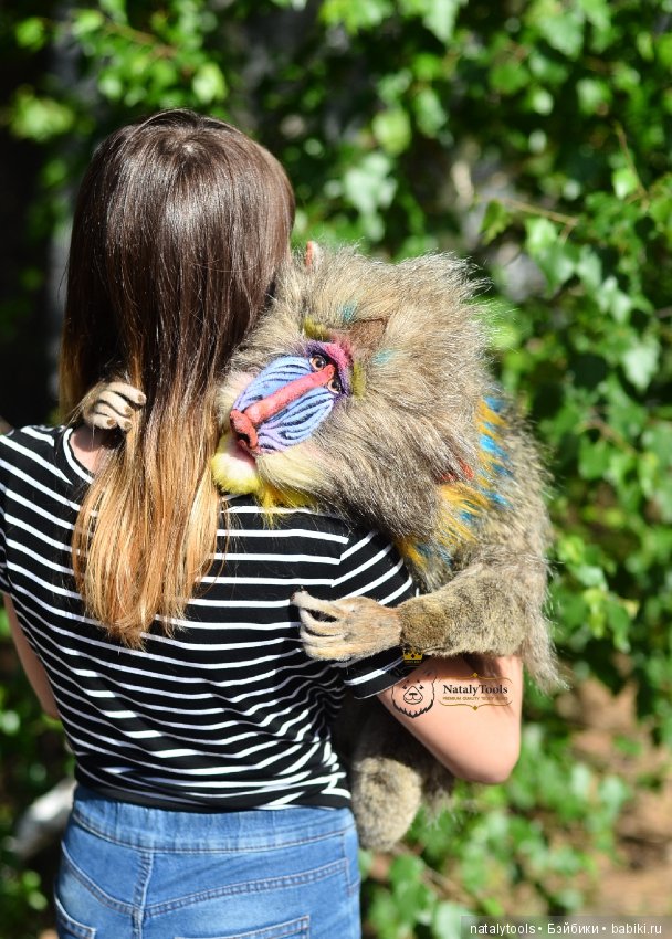 Мандрилы. Знаете таких — Авторские мишки Тедди и друзья: фото (фото 9)