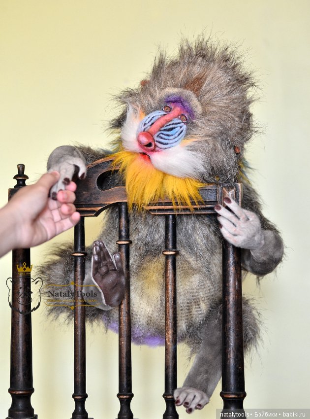 Мандрилы. Знаете таких — Авторские мишки Тедди и друзья: фото (фото 4)