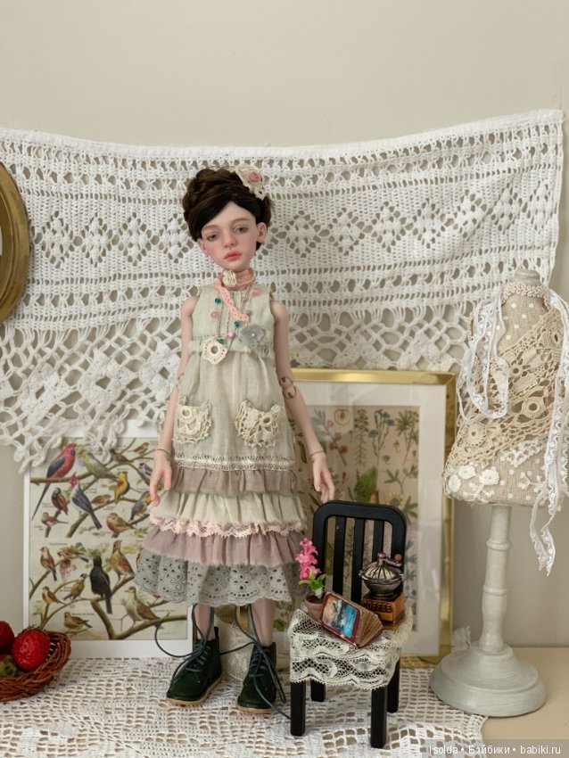 Платье - путешественник — Куклы Ptichka Art Doll (Ирина Кузина): BJD (фото 2)