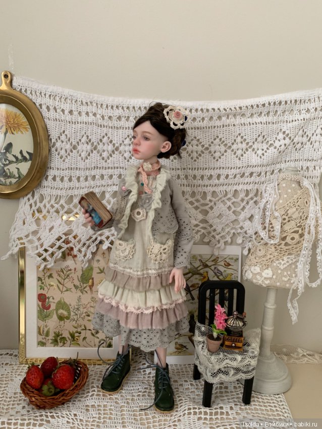 Платье - путешественник — Куклы Ptichka Art Doll (Ирина Кузина): BJD (фото 3)