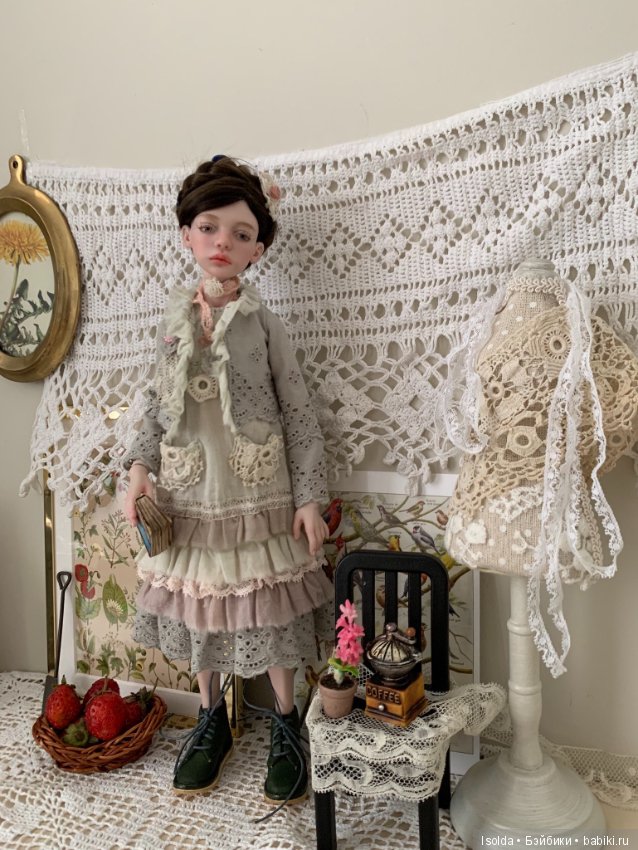 Платье - путешественник — Куклы Ptichka Art Doll (Ирина Кузина): BJD (фото 4)