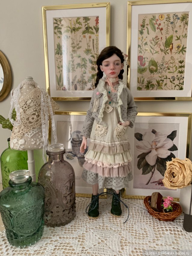 Платье - путешественник — Куклы Ptichka Art Doll (Ирина Кузина): BJD (фото 6)