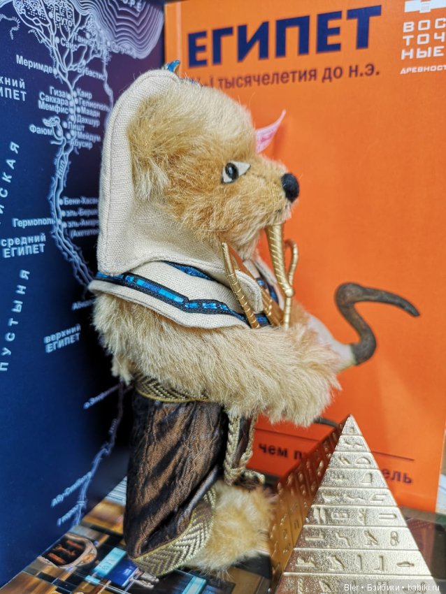 Мишка-фараон от Steiff — Плюшевые мишки и игрушки (Teddy Bear): винтаж (фото 3)