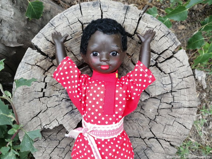 Ванюшка. Негритенок. Кукла СССР (фото 4)