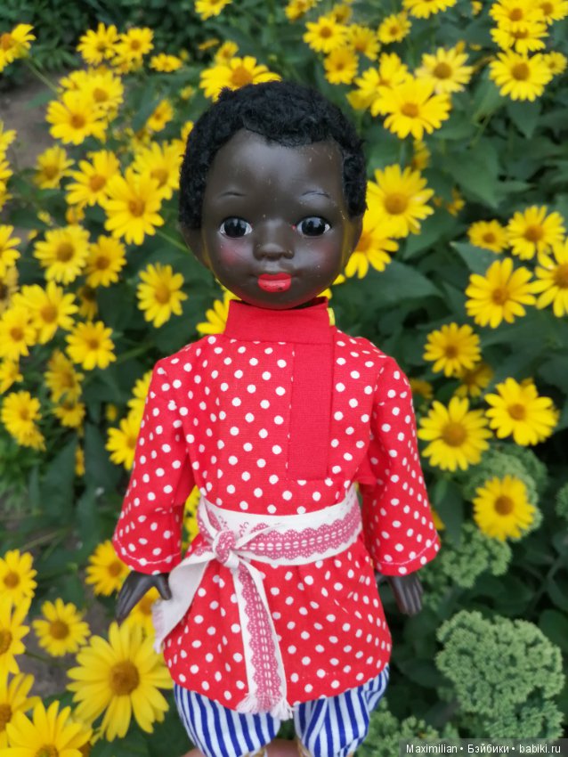 Ванюшка. Негритенок. Кукла СССР (фото 10)