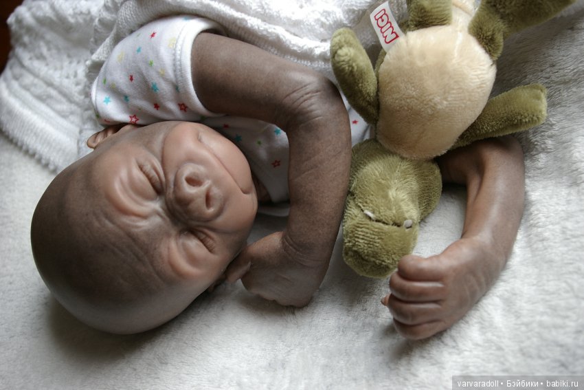 Обезьянка родилась — Куклы Реборн (Reborn): работы мастеров (фото 3)