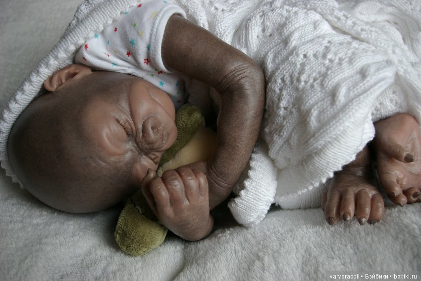 Обезьянка родилась — Куклы Реборн (Reborn): работы мастеров (фото 6)