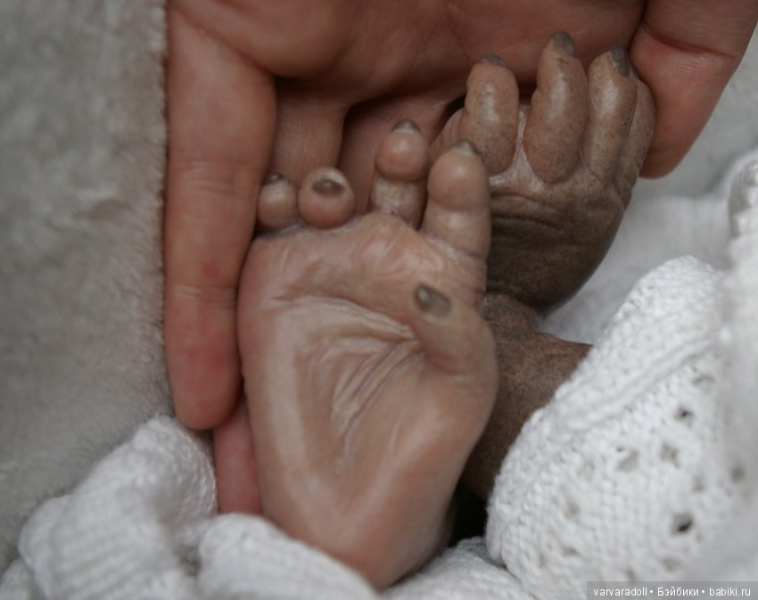 Обезьянка родилась — Куклы Реборн (Reborn): работы мастеров (фото 8)