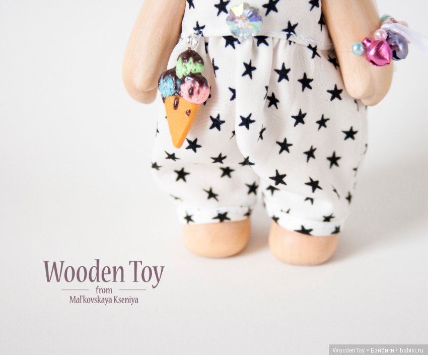 Деревянный медвежонок по имени Зефирка (фото 7)