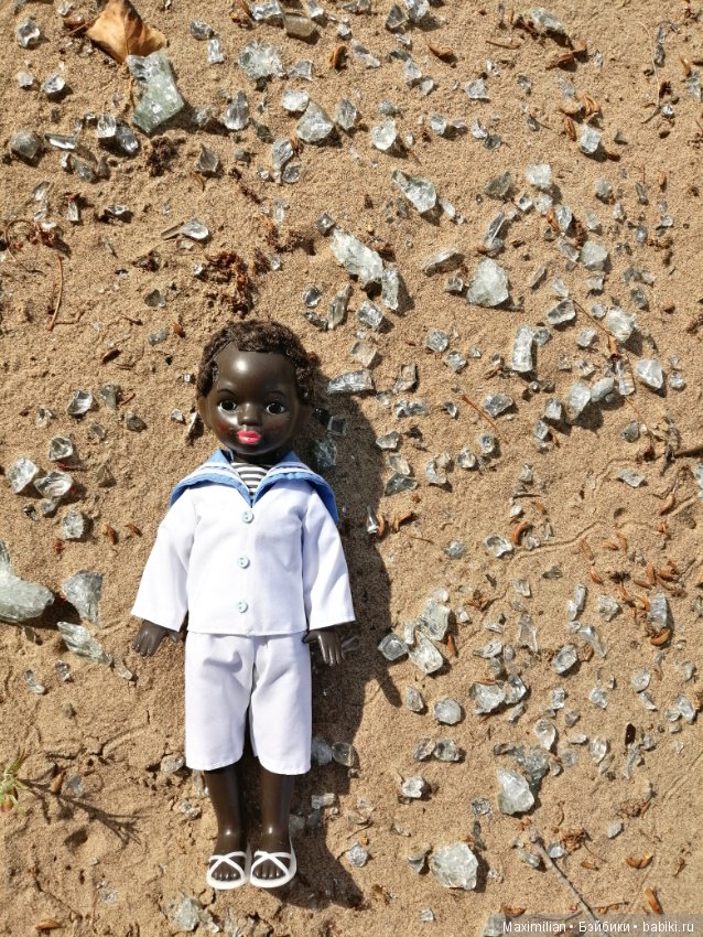 Максимка. Негритенок. Кукла СССР