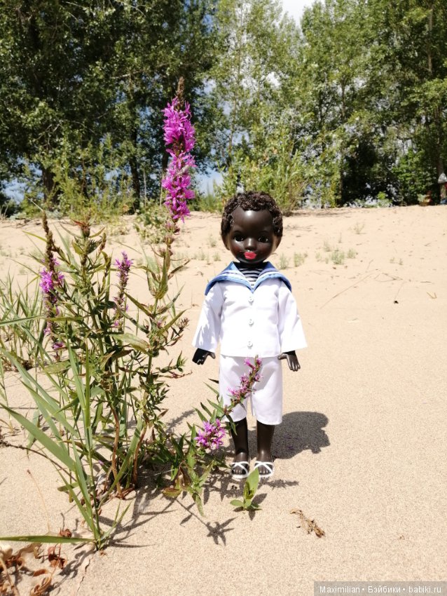 Максимка. Негритенок. Кукла СССР (фото 10)