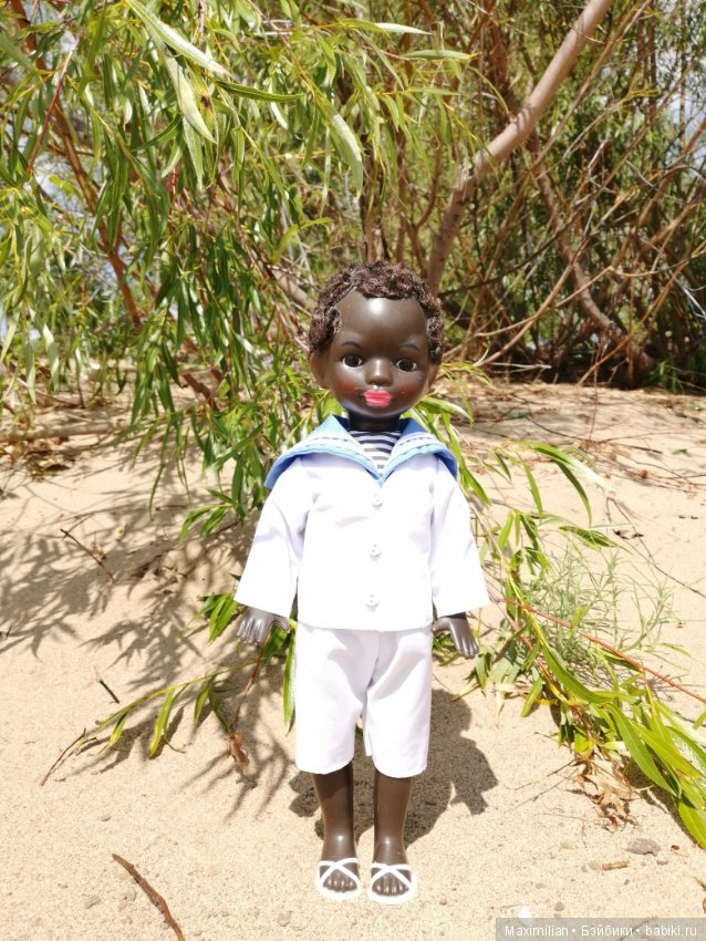 Максимка. Негритенок. Кукла СССР (фото 9)