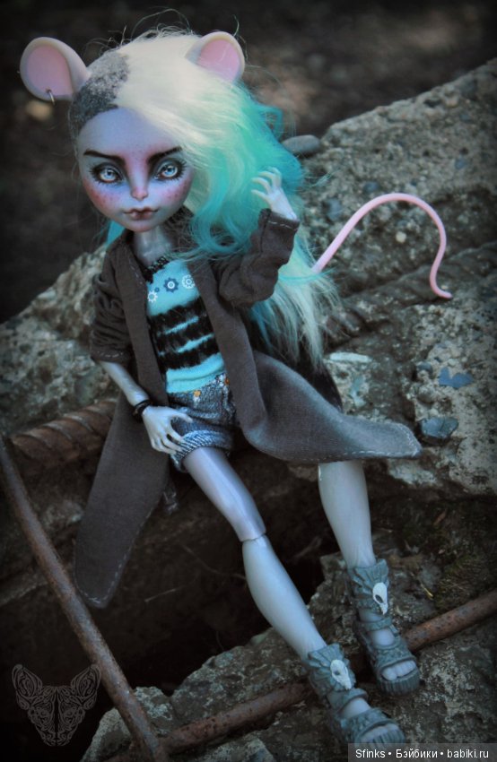 ООАК Monster High и Ever After High: репейнт